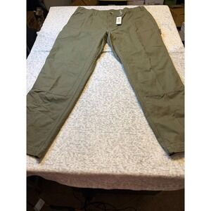 Alpine Design Mens Relaxed Fit Utility Pant Olive Green 42x32 NWT